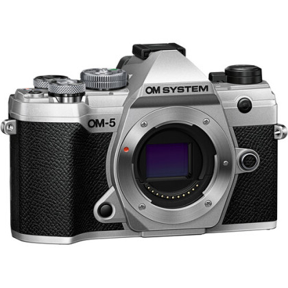 [Import] OM SYSTEM OM-5 Mirrorless Camera (Black/Silver)