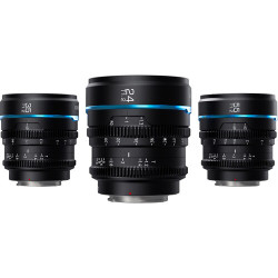 Sirui Night Walker T1.2 S35 Cine 3-Lens Set (with Hard Case, Black)