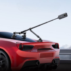Insta360 Triple Suction Cup Car Mount (add-On Invisible Action Stick)