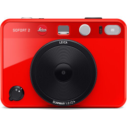 Leica SOFORT 2 Hybrid Instant Camera (Red/Black/White) 19188