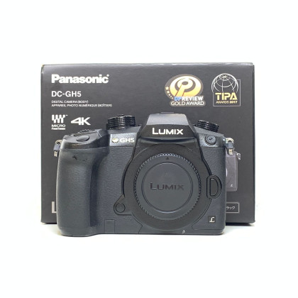 [USED] Panasonic Lumix DC-GH5 Body Only (SC 20K Only, 95% Like New with Box)