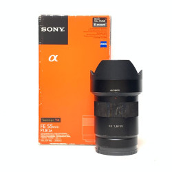 [USED] Sony Sonnar T* FE 55mm f1.8 ZA Lens (90% Like New with Box)