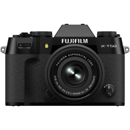 (AUG SALE, RM200 TNG) FUJIFILM X-T50 Body with 15-45mm f3.5-5.6 Lens (Black / Charcoal Silver / Silver)