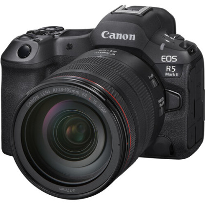 (July Sale) Canon EOS R5 Mark II Kit 24-105mm F4 Lens (1+2 Years Canon Malaysia Warranty)