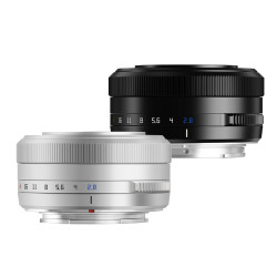 New TTArtisan AF 27mm F2.8 Lens for FUJIFILM X (Black / Silver)