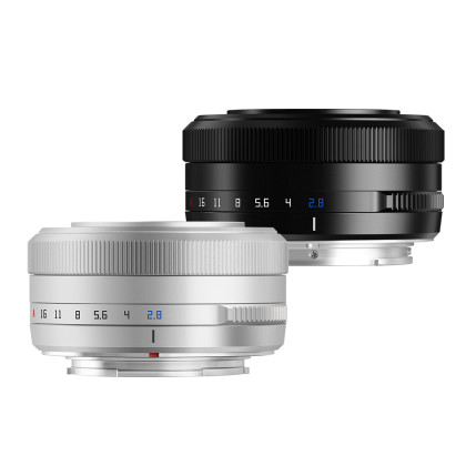 New TTArtisan AF 27mm F2.8 Lens for FUJIFILM X (Black / Silver)