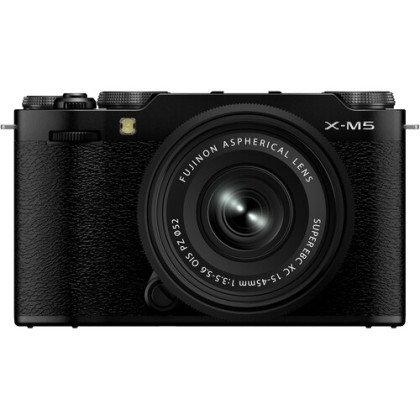 (Ready Stock) FUJIFILM X-M5 with XC 15-45mm Lens (Black / Silver) (Import)