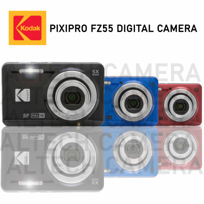 Kodak PIXPRO FZ55 Digital Camera (Black / Blue / Red / Pink / Silver)
