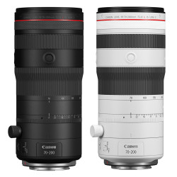 [JUNE SALE] Canon RF 70-200mm f2.8 L IS USM Z Lens (Black, White Canon RF)
