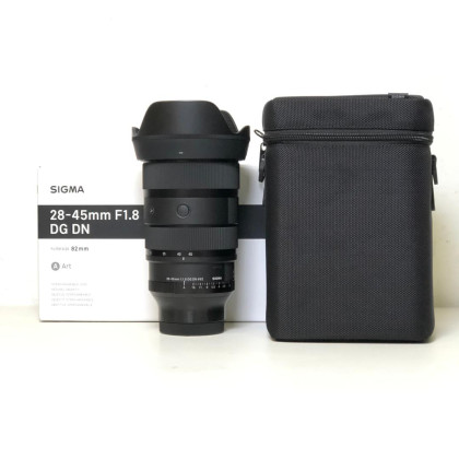 [USED] Sigma 28-45mm f1.8 DG DN Art Lens (Sony E) (Unregistered Sigma MY warranty, 99% New)