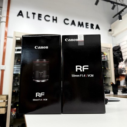 (MERDEKA SALE) Canon RF 50mm f1.4 L VCM Lens (Canon RF)