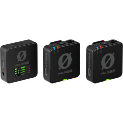 [Special Unit] RODE Wireless PRO 2-Person Clip-On Wireless Microphone System/Recorder with Lavaliers (2.4 GHz)