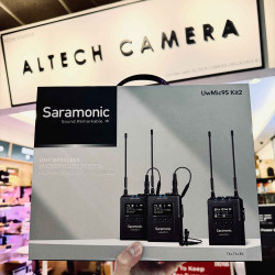 Saramonic UWMIC9S KIT2 2-Person Camera-Mount Wireless Omni Lavalier Microphone System (514 to 596 MHz)