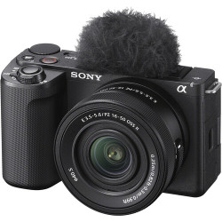 Sony ZV-E10 II Mirrorless Camera with 16-50mm II Lens (Black / White)