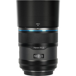 Sirui Sniper 75mm f1.2 Autofocus Lens (Sony E, Fujifilm X, Nikon Z, Black)
