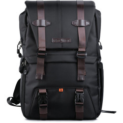 K&F Concept Multi-Functional Camera Travel Backpack (Black/Navy Blue)