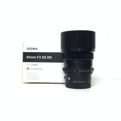 [USED] Sigma 65mm F2 DG DN Contemporary Lens for Sony E (97% Like New With Box)