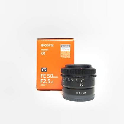 [USED] Sony FE 50mm f2.5 G Lens (99% Like New With Box)