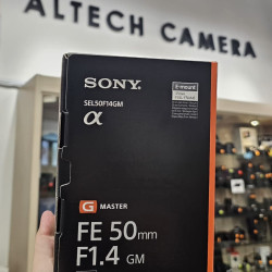 (New) Sony FE 50mm f1.4 GM Lens (Import)