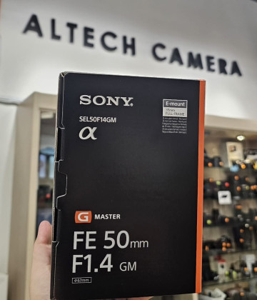 (New) Sony FE 50mm f1.4 GM Lens (DISPLAY UNIT)