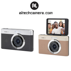 Kodak PIXPRO C1 Digital Camera (Black, Brown)