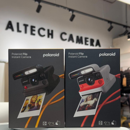 Polaroid Flip Instant Camera (Black / White) (Free Gifts Set until 18 Jan 2026)