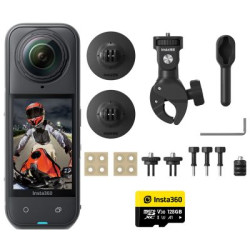 [JUNE] Insta360 X5 360 Action Camera Motorcycle Bundle Kit
