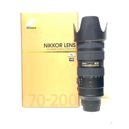[USED] Nikon AF-S 70-200mm F2.8G ED VR II Lens (98% Like New with Box)