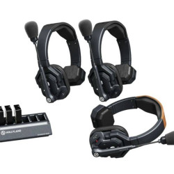 [MAY SALE] Hollyland Solidcom SE 3S ( 1.9 GHZ ) SE-3S 3-Person Wireless Headset Intercom System with Noise Cancellation Waterproof