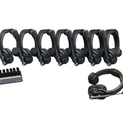 [MAY SALE] Hollyland Solidcom SE-8S ( 1.9 GHZ ) 8-Person Wireless Headset Intercom System with Noise Cancellation Waterproof