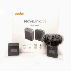 [USED] Godox MoveLink M1 Wireless Mic System for Cameras and Smartphones (97% Like New with Box)