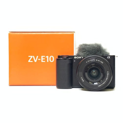 [USED] Sony ZV-E10 Kit 16-50mm (SC 10 Only, Unregistered Sony My Warranty, 99.99% Like New With Box)