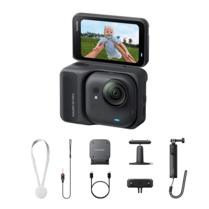 [JULY] Insta360 GO Ultra Creator Bundle (Midnight Black / Artic White)