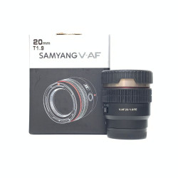 [USED] Samyang V-AF 20mm T1.9 FE Cine Lens (Sony E-Mount) (97% Like New With Box)