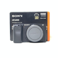 [USED] Sony A6400 Mirrorless Camera Body (SC 4K, 98% Like New With Box)