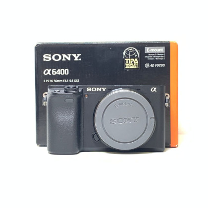 [USED] Sony A6400 Mirrorless Camera Body (SC 4K, 98% Like New With Box)