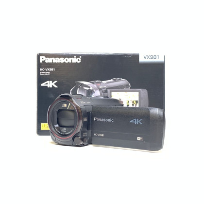 [USED] Panasonic HC-VX981K 4K Ultra HD Camcorder (99% Like New With Box)