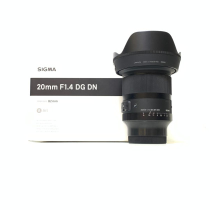 [USED] Sigma 20mm F1.4 DG DN Art Lens for Sony E (98% Like New With Box)
