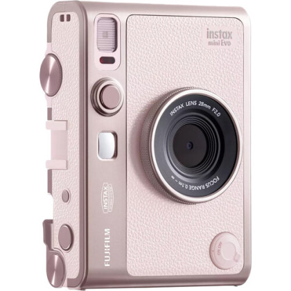 (Limited Stock) FUJIFILM INSTAX MINI EVO Hybrid Instant Camera (Gentle Rose)