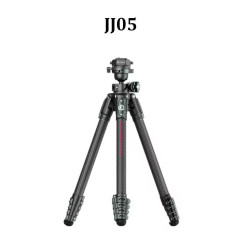 Ulanzi JJ05 GlideGo Travel Tripod Carbon Fiber Tripod with Dual-Section Center Column for Low-angle Overhead Shots
