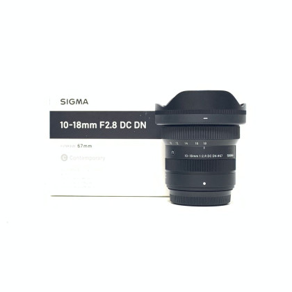 [USED] Sigma 10-18mm F2.8 DC DN C Lens for Sony E Mount (99% Like New with Box)