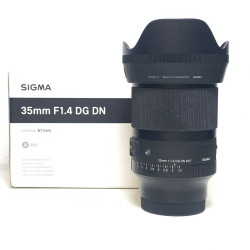 [USED] Sigma 35mm F1.4 DG DN Art Lens for Sony E-Mount (98% Like New With Box)