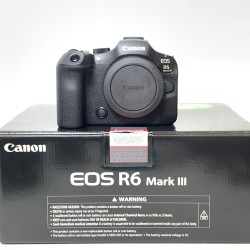 [USED] Canon EOS R6 Mark III Mirrorless Camera Body Only (4 Days Old, Canon My Warranty Until Dec 2029, SC Below 1K, 99.99% Like New WIth Box)