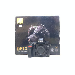 [USED] Nikon D610 DSLR Body Only ( 98% Like New with Box)