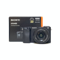 [USED] Sony A6400 with 16-50mm Kit Lens (SC 12K, 99% Like New With Box)