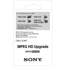 Sony CBKZ-SLMP MPEG HD Recording Upgrade License