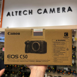 [July Sale] Canon EOS C50 Full-Frame Cinema Camera (Free Online Redeem Extra LP-E6P Battery) (Canon RF)