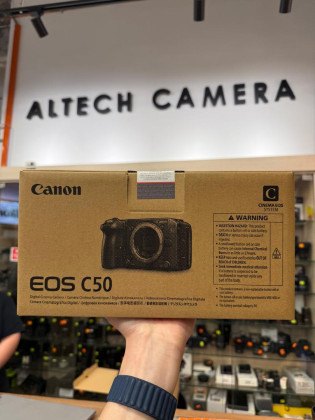[July Sale] Canon EOS C50 Full-Frame Cinema Camera (Free Online Redeem Extra LP-E6P Battery) (Canon RF)