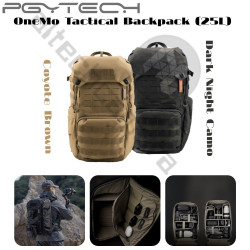 PGYTECH OneMo Tactical Camera/Drone Backpack (25L, Coyote Brown / Dark Night Camo)