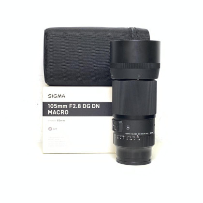 [USED] Sigma 105mm f2.8 DG DN Macro Art Lens for Sony E (99% Like New With Box)